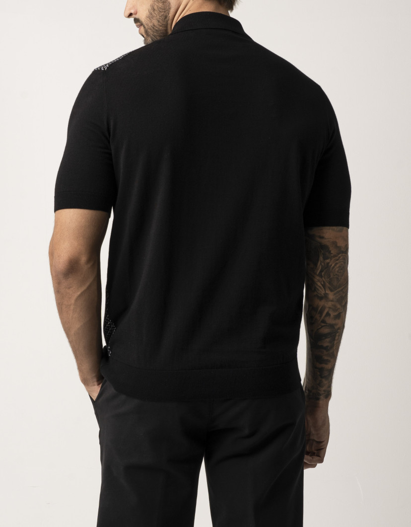 Castello d'Oro Mens Polo T-shirt 100% Cotton image